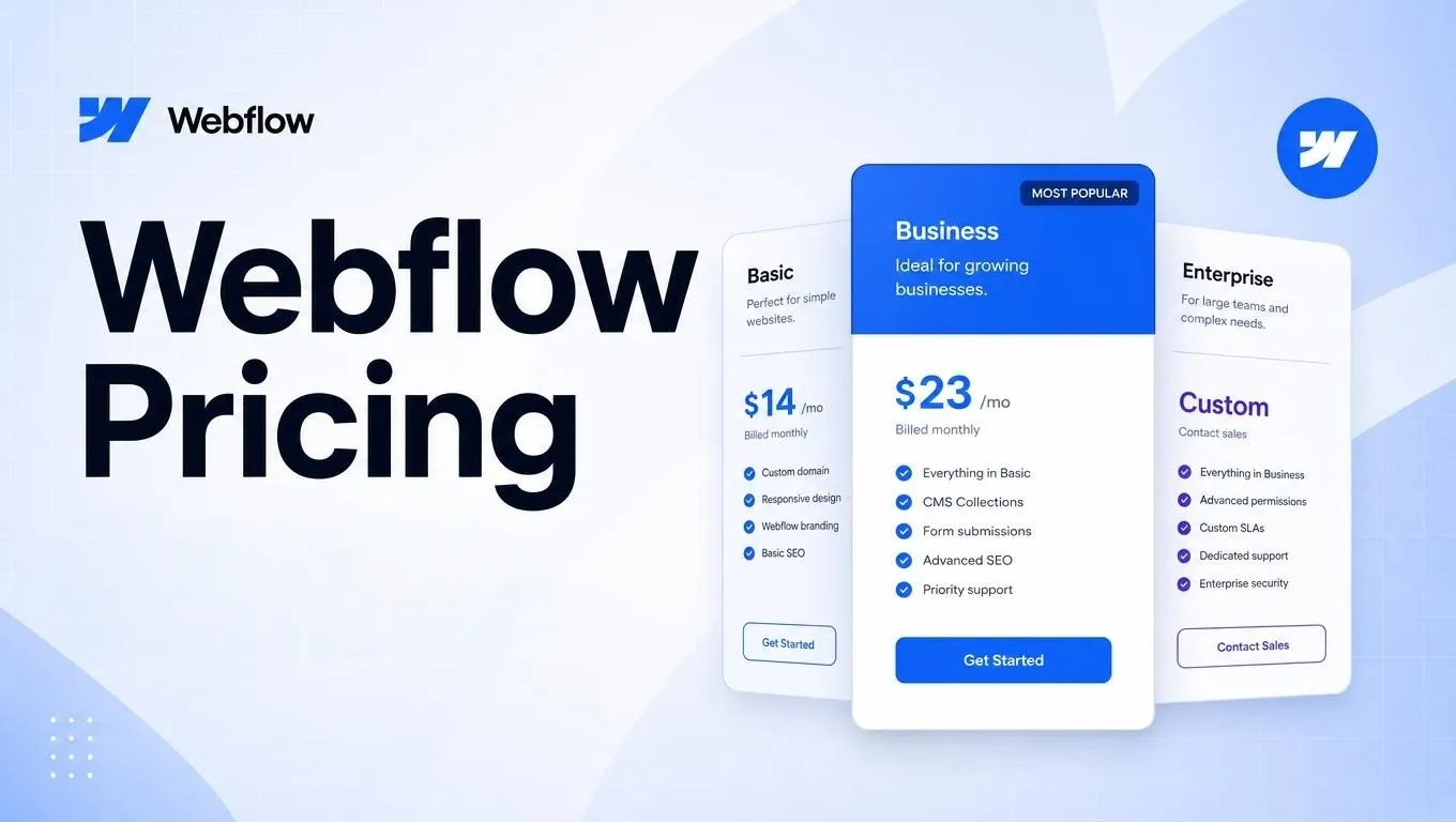 Webflow Pricing