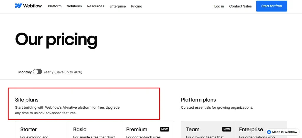 webflow login step 3