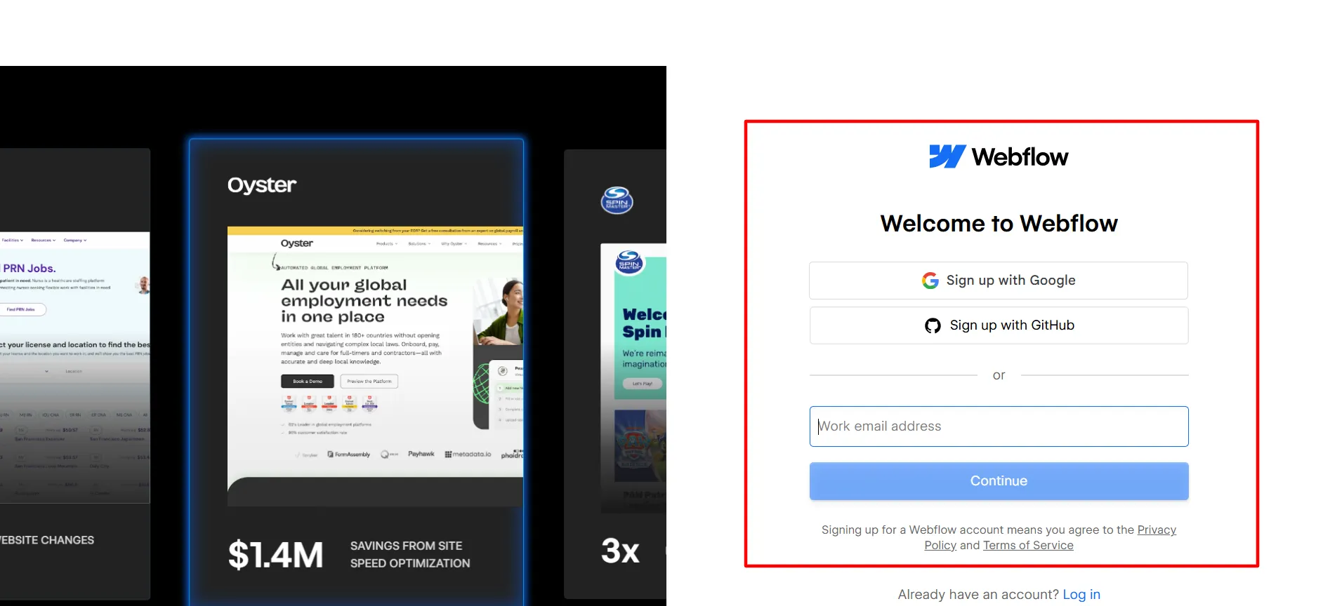 webflow login step 5